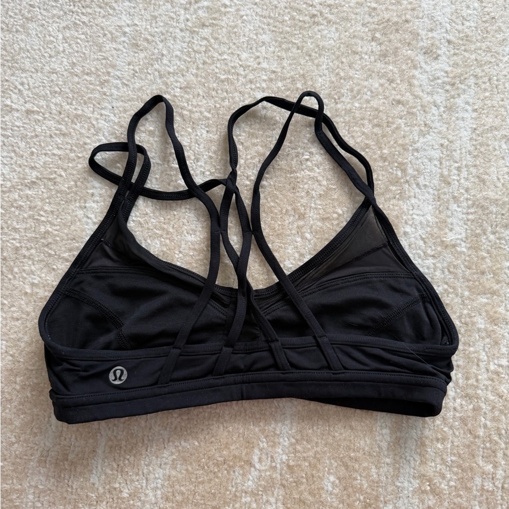Lululemon Athletica Black Strappy Bra - Picture 2 of 3